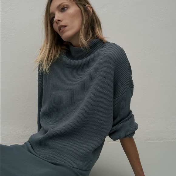 Zara oversized knit sweater - Picture 3 of 8